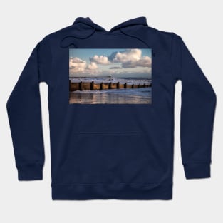 Sunshine and stormy sea Hoodie